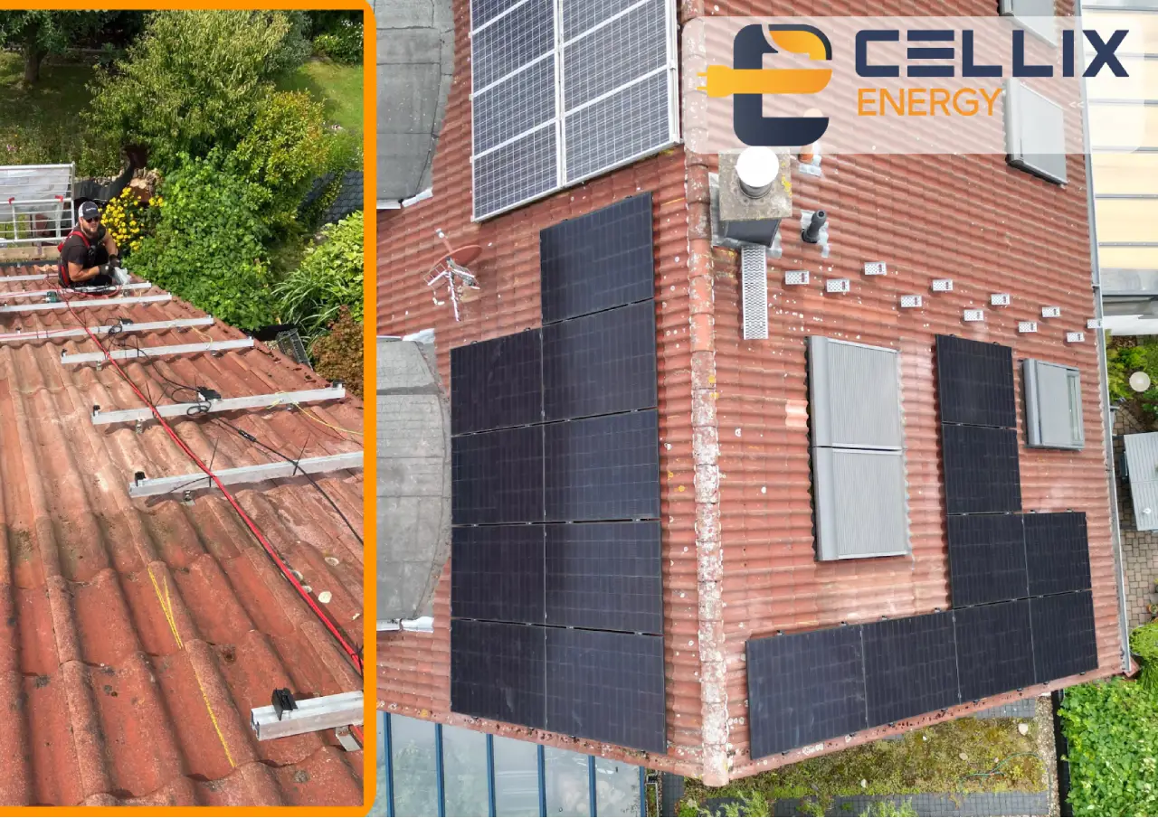 Moers: 17 Module mit 7,65 kWp Leistung – Effizient versorgt durch Ost-West-Ausrichtung