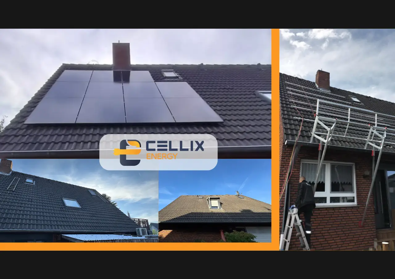 Voerde: 22 Module a 450 W mit Südost-Nordwest-Ausrichtung + 9,9 kWp Leistung