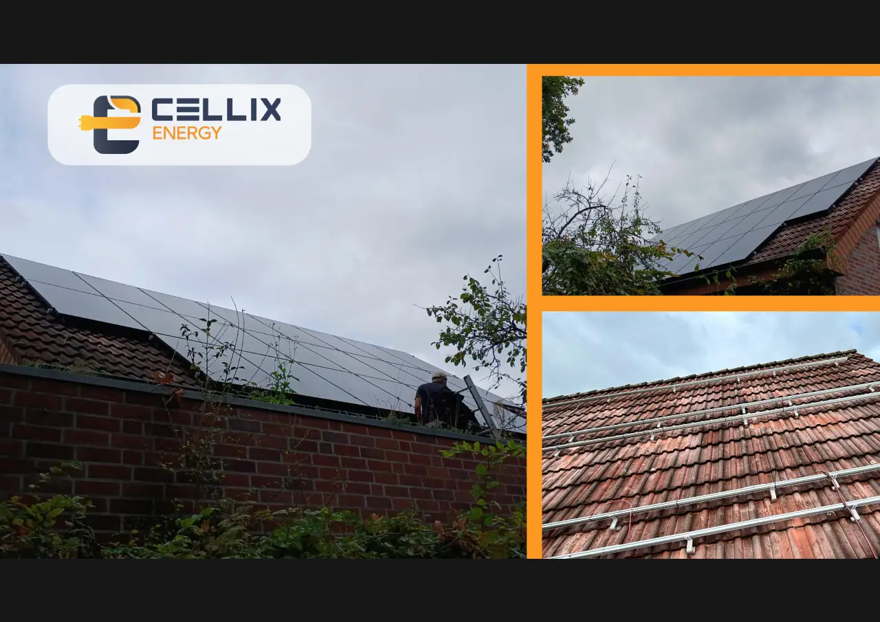 Herne: 31 Module a 475W – mit 14,72 kWp + 15 kWh Batterie von Goodwe