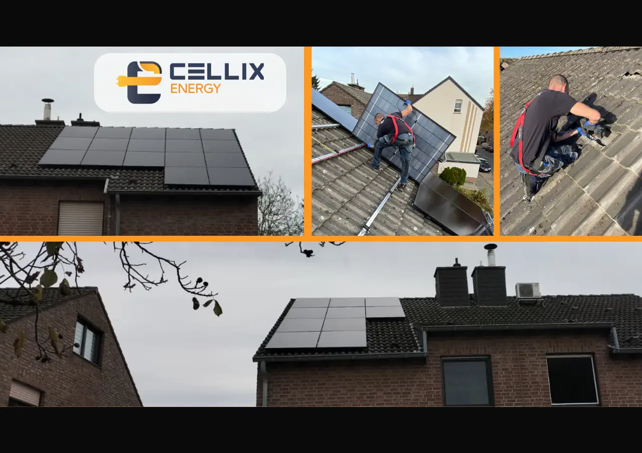 Mönchengladbach: 27 Aiko Module mit 88,1% Autarkie (12,83 kWp ) + 10 kW Wechselrichter und 10 kWh Batterie von Goodwe