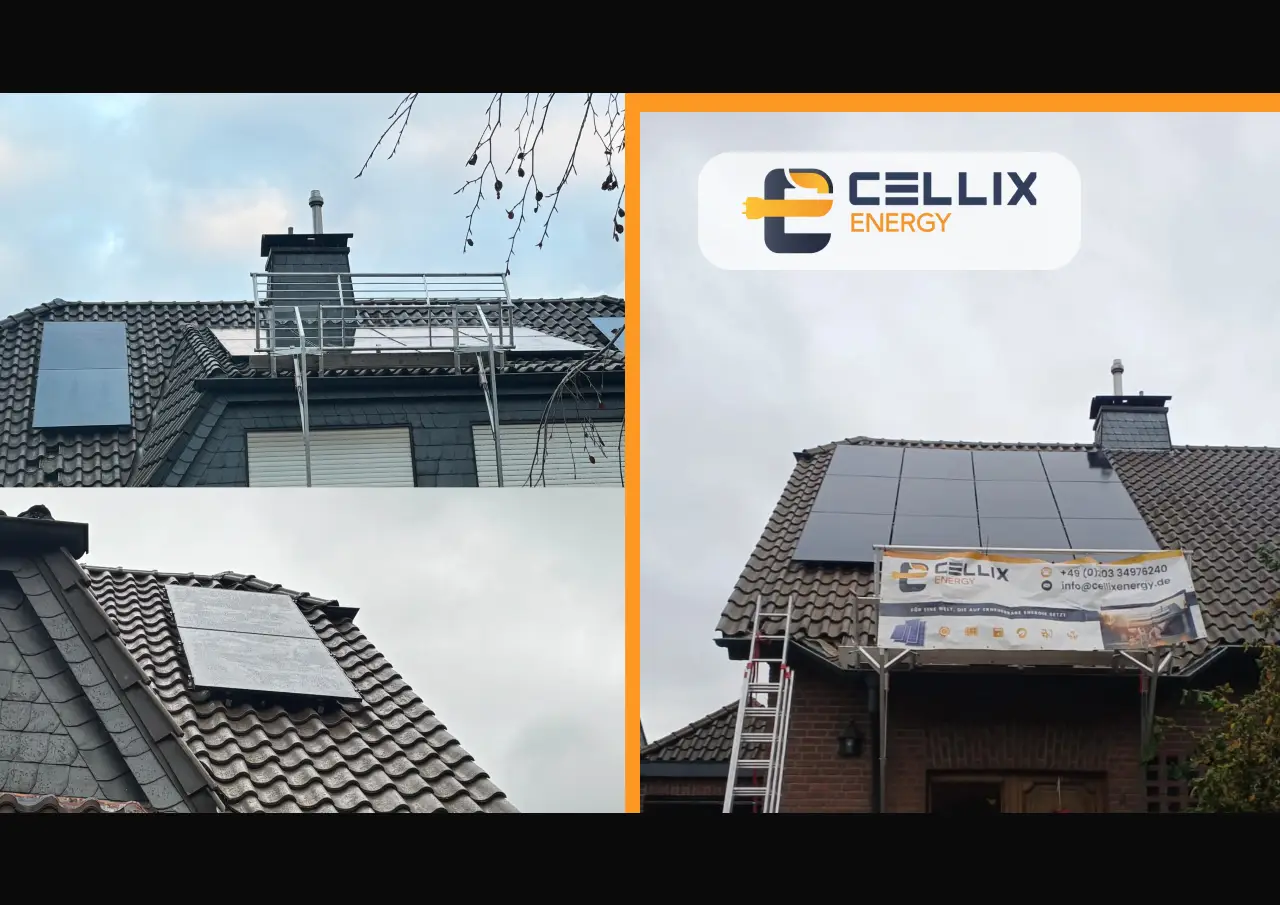 Duisburg: 24 Solarmodule a 450W des Herstellers Bauer Solar – Satteldach mit 10,8 kWp Leistung + RCT kommt zum Einsatz