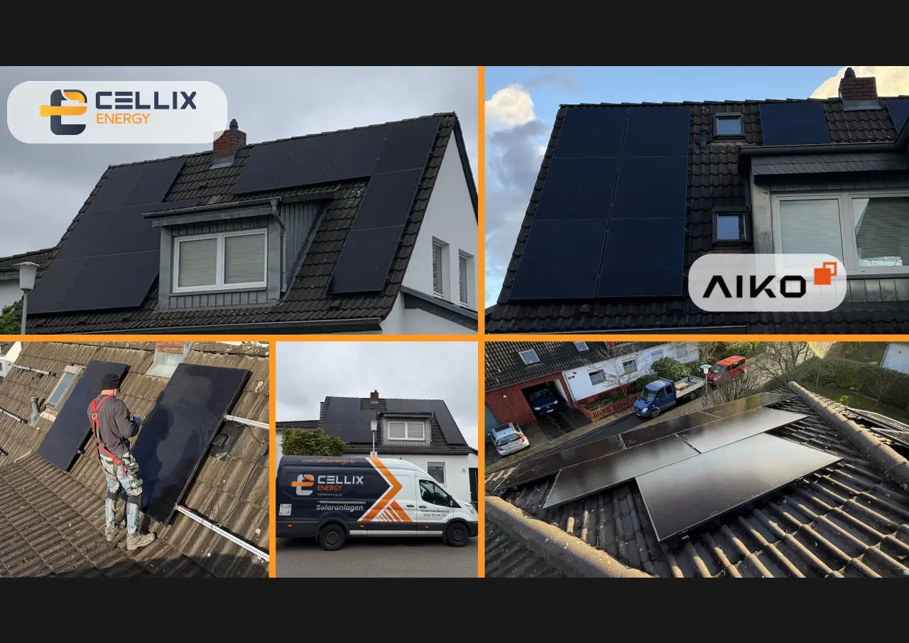 Leverkusen: Bei einem jährlichen Stromverbrauch von 4.000 kWh erreicht diese Anlage mit 34 Modulen unglaubliche 89,7 % Autarkie!