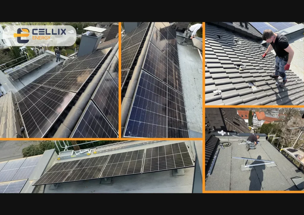 Essen: 19 Aiko Solar Module a 500 W (9,5 kWp) + Wechselrichter von GROWATT - Featured