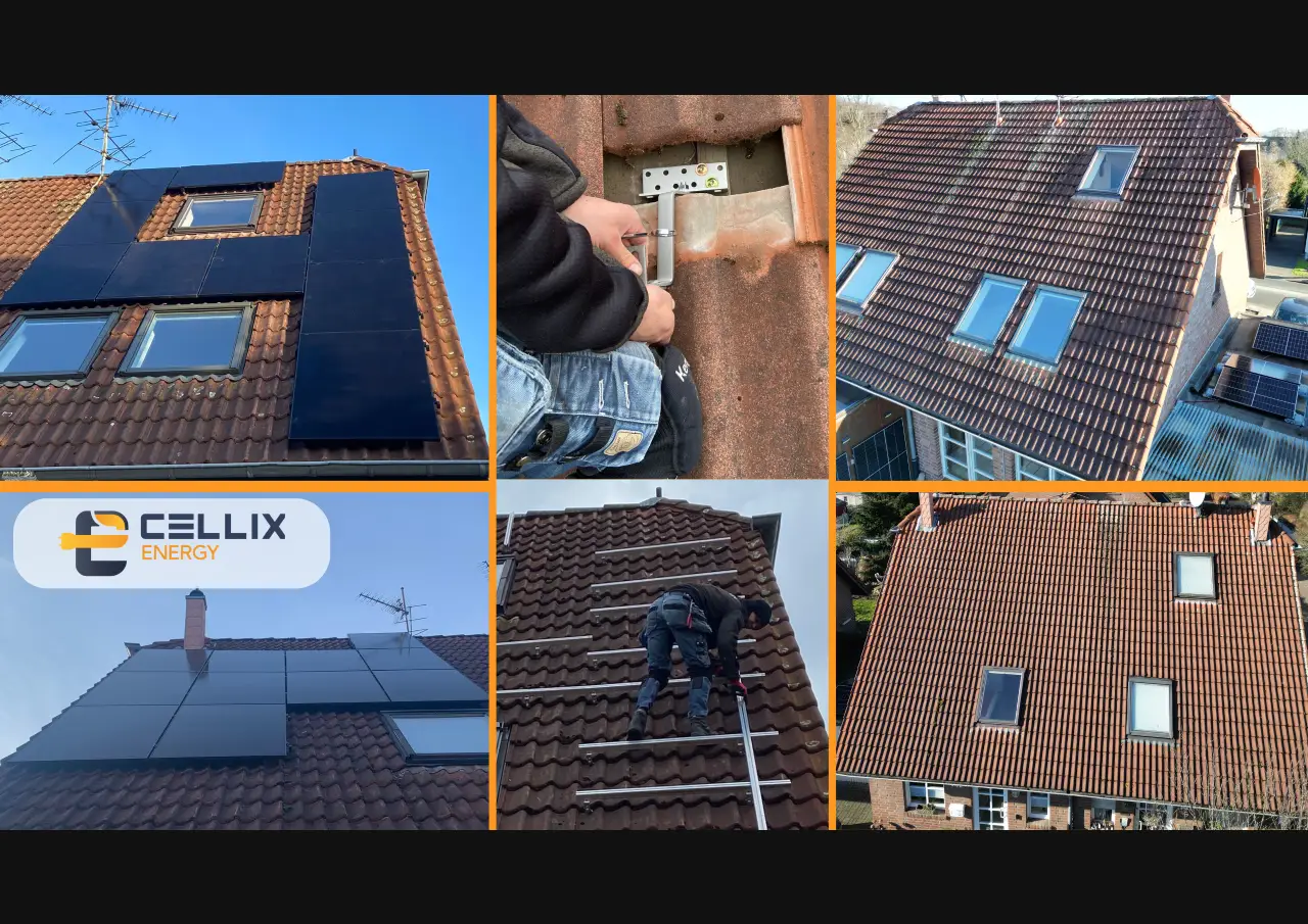 Moers: 21 Aiko Solarmodule a 475W mit Ost- und West-Ausrichtung (9,98 kWp) - Autarkie liegt hier bei 69% - Featured