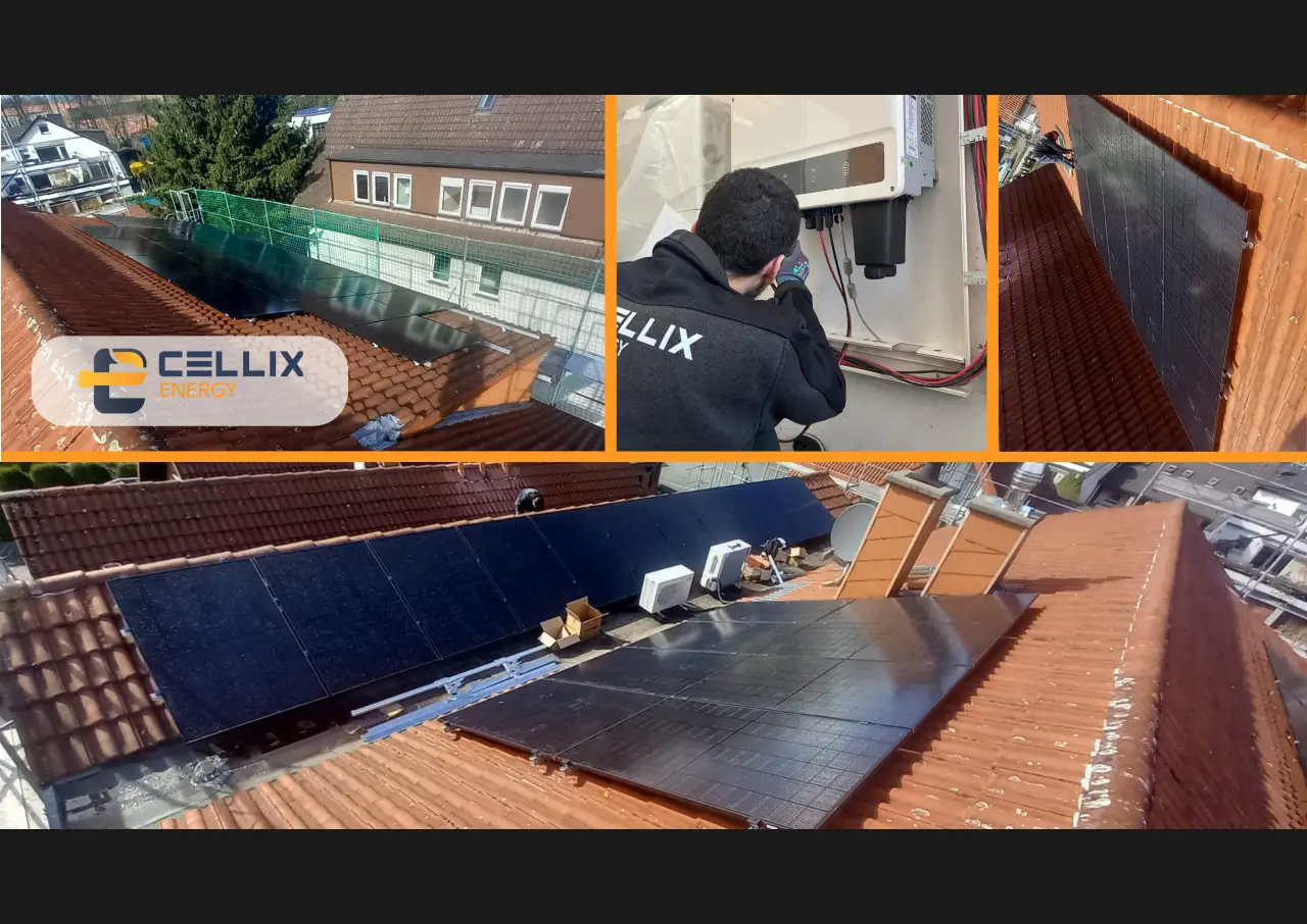 Bochum - 24,75 kWp: 53 Bauer Solar Module a 450W mit einem 15 kWh Batteriespeicher und 25 kW Wechselrichter. - Featured