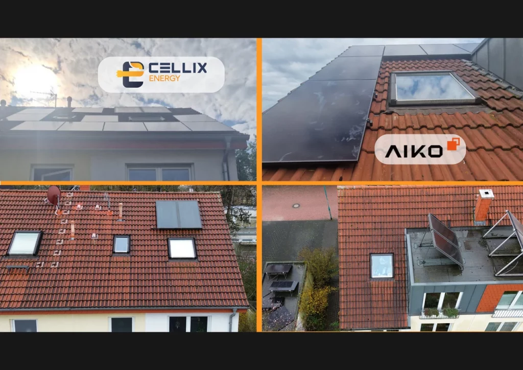 Duisburg: Smarte Aiko-Module fangen mit AlphaESS-Technik die Sonne im Osten und Westen ein - Featured