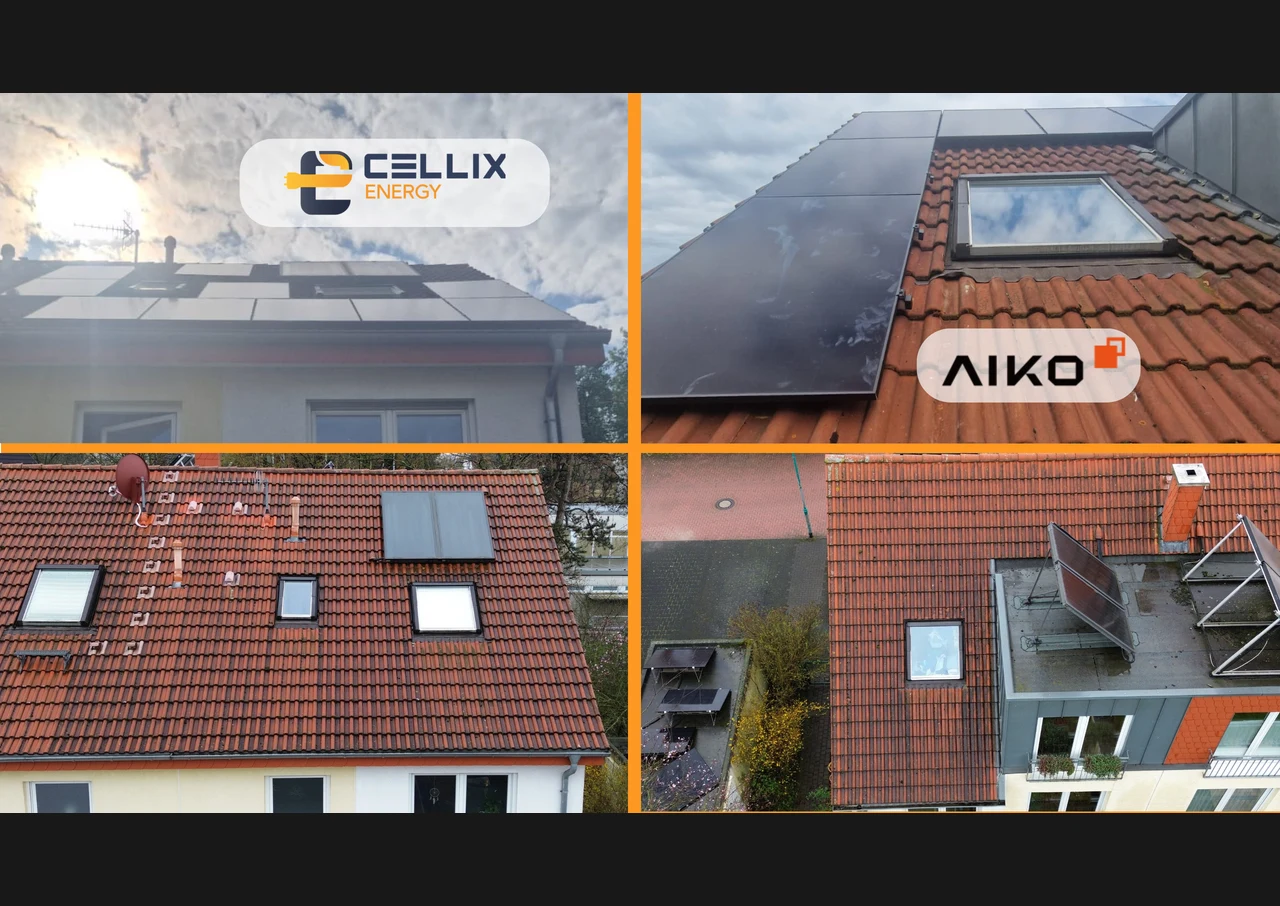 Duisburg: Smarte Aiko-Module fangen mit AlphaESS-Technik die Sonne im Osten und Westen ein - Featured