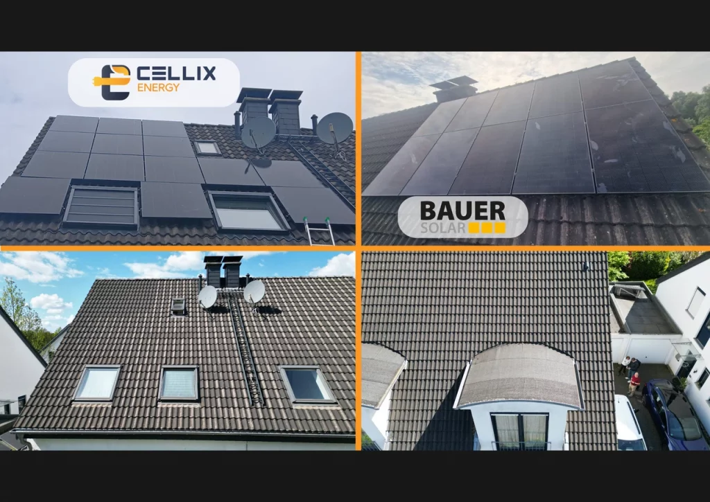 Duisburg: 11.16 kWp - 24 Module von Bauer Solar und E3/DC als Wechselrichter und Batteriespeicher - Featured
