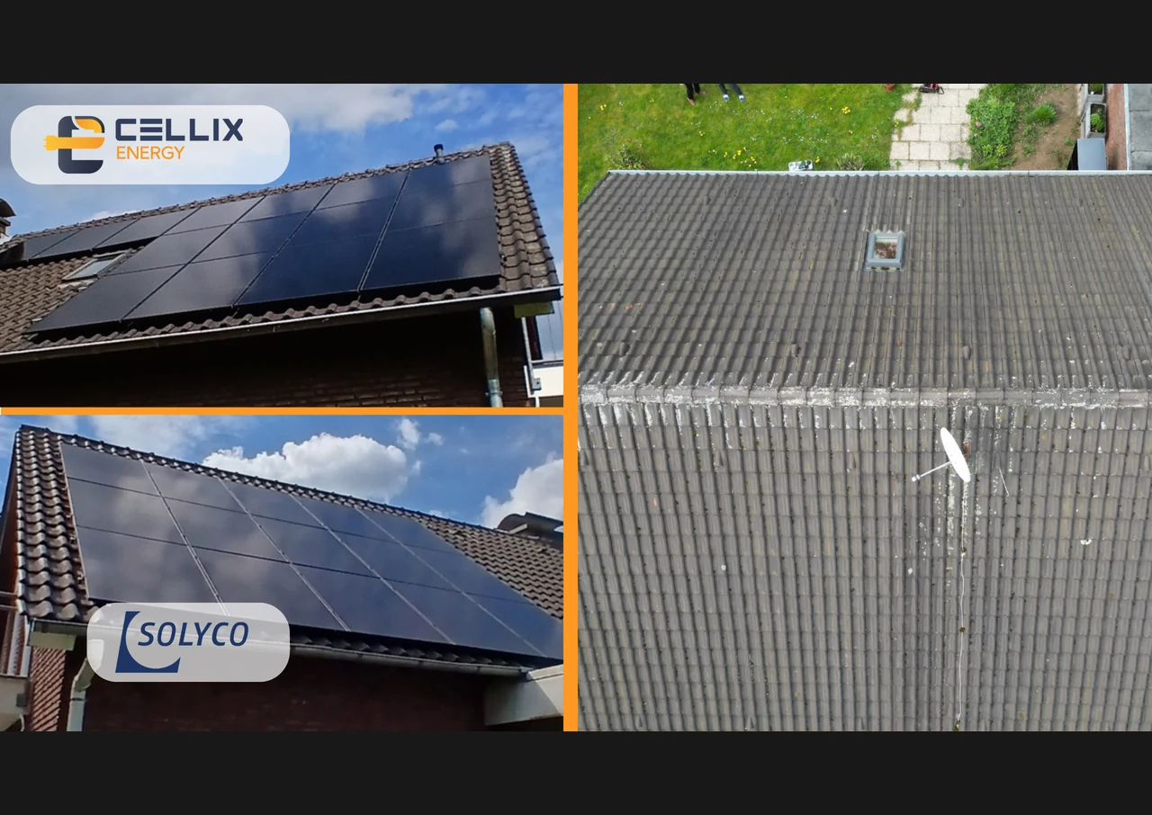 Voerde: 14,4 kWp Ost-West-Power von Solyco & E3/DC - Autarkie bei 69,8 % und 806 kWh/kWp Ertrag auf dem eigenen Dach! - Featured