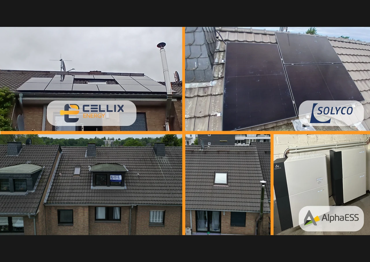 Rheinhausen: Solyco & AlphaESS-Kombination liefert 11,04 kWp und katapultiert Eigenheim auf 76,8 % Autarkie! - Featured