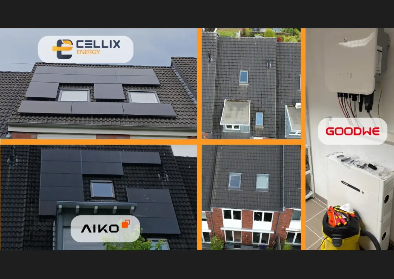 Mülheim: 91-Prozent Autarkie – Hochmoderne Aiko Glas/Glas-Module machen Wohnhaus fast komplett energieautark!
